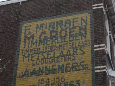 muurschildering na de restauratie