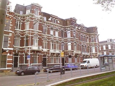 v.l.n.r. Koninginnegracht 102 t/m 106