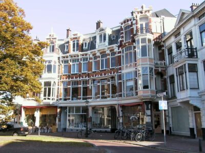 Gevelwand Anna Paulownaplein 10 t/m 15