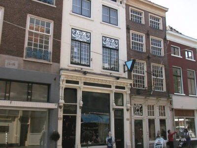 De voorgevel aan de Boekhorststraat van het voorhuis.