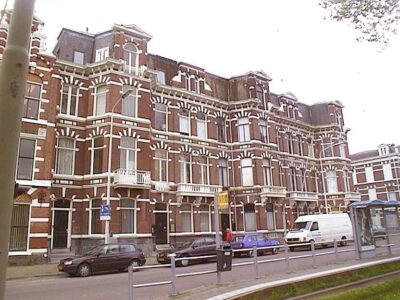 v.l.n.r. Koninginnegracht 102 t/m 106