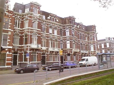 v.l.n.r. Koninginnegracht 102 t/m 106
