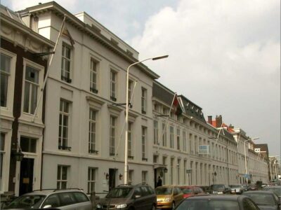 overzicht gevelwand Koninginnegracht 26 t/m 36